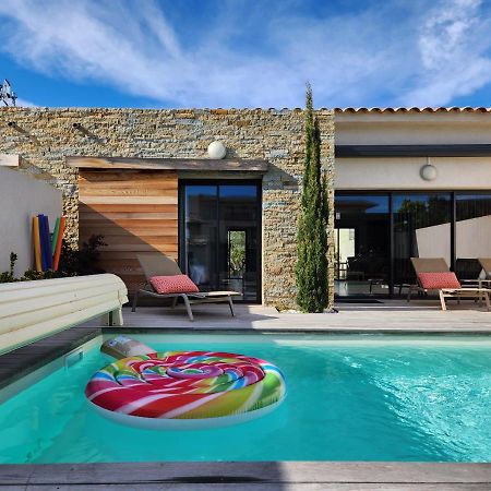 Villa Home Holiday A Cala Rossa Lecci Buitenkant foto